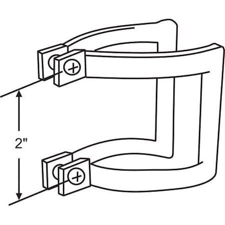 Strybuc Shower Door Handle Set 22-67PA